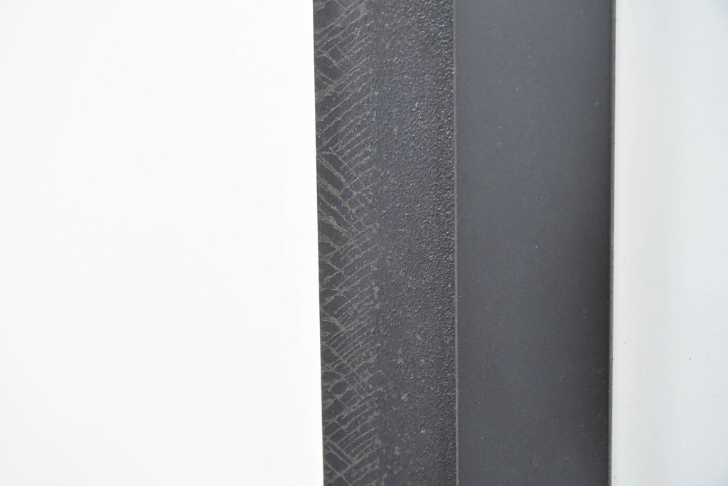 中古　モデルルーム展示品　重量約110kg　高級な逸品!　職人手作りのアイアンフレームが目を引くガラスショーケース　定価約45万円　(R-086390)