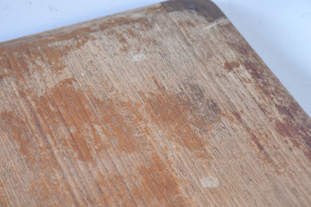 和製ヴィンテージ　激レア!　青林製作所　Tiffany(ティファニー)　チーク無垢材　希少な小型サイズのエクステンションテーブル　(R-086398)