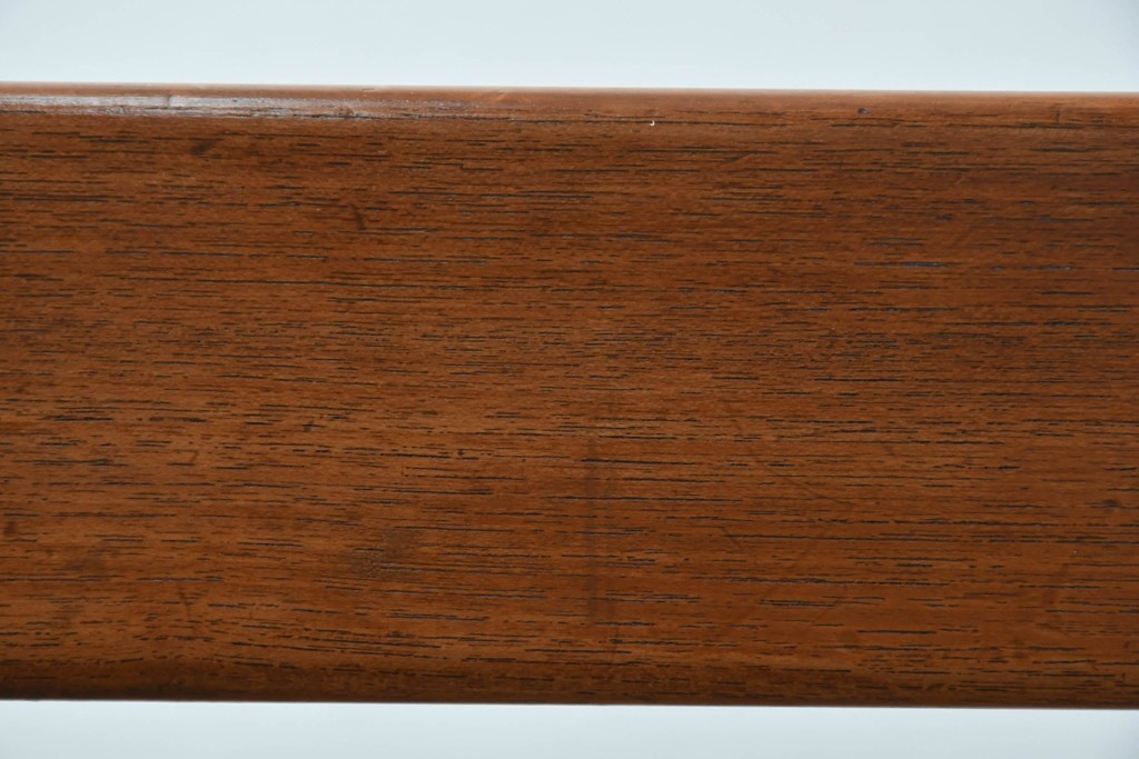 和製ヴィンテージ　激レア!　青林製作所　Tiffany(ティファニー)　チーク無垢材　希少な小型サイズのエクステンションテーブル　(R-086398)