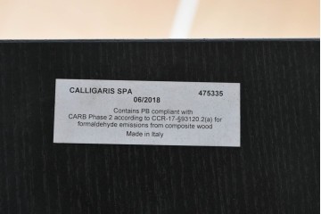 中古　超美品　モデルルーム展示品　希少な廃番品　calligaris(カリガリス)　フォルムの美しいジャングルダイニングテーブル　定価約42万円　(R-086403)