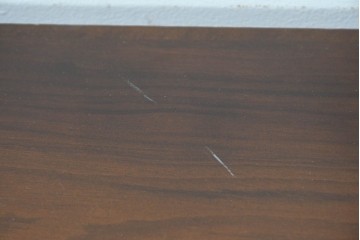 中古　美品　カリモク家具(karimoku)　COLONIAL(コロニアル)シリーズ　挽物脚のダイニングテーブル　(R-086405)