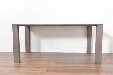 中古　超美品　モデルルーム展示品　arflex(アルフレックス)　AURORA(アウロラ)　グレートーンの木目がモダンなダイニングテーブル　定価約26万円　(R-086407)