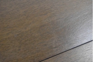 中古　希少な廃番品　maruni(マルニ木工)　オールドマルニ　角の取れたフォルムが魅力のエクステンションラウンドテーブル　(R-086409)