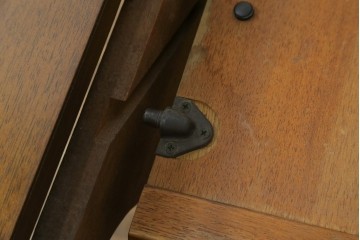 中古　希少な廃番品　maruni(マルニ木工)　オールドマルニ　角の取れたフォルムが魅力のエクステンションラウンドテーブル　(R-086409)