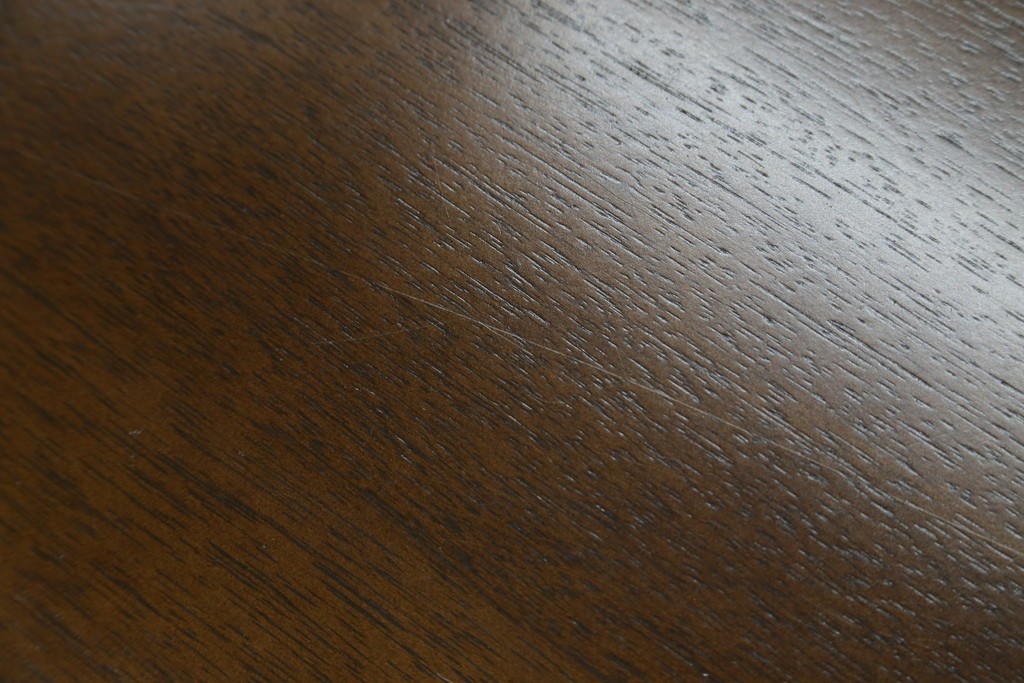 中古　希少な廃番品　maruni(マルニ木工)　オールドマルニ　角の取れたフォルムが魅力のエクステンションラウンドテーブル　(R-086409)