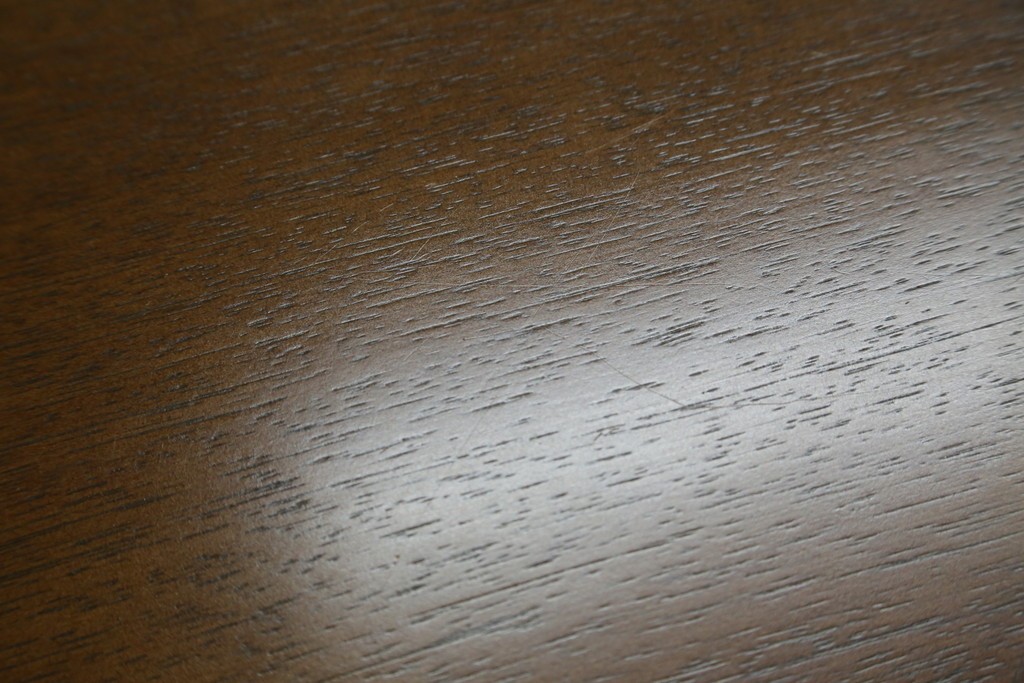 中古　希少な廃番品　maruni(マルニ木工)　オールドマルニ　角の取れたフォルムが魅力のエクステンションラウンドテーブル　(R-086409)