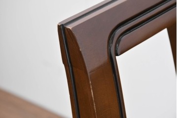 中古　maruni(マルニ木工)　地中海ロイヤルシリーズ(ROYAL)　シャルル　上品なジャガード織りのラウンジチェア　定価約30万円　(R-086412)