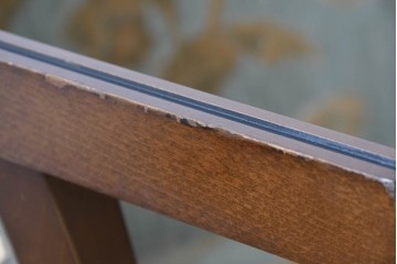 中古　maruni(マルニ木工)　地中海ロイヤルシリーズ(ROYAL)　シャルル　上品なジャガード織りのラウンジチェア　定価約30万円　(R-086412)