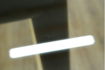 中古　美品　Cassina(カッシーナ)　LC6　スタイリッシュなガラストップのダイニングテーブル　定価約110万円　(R-086414)