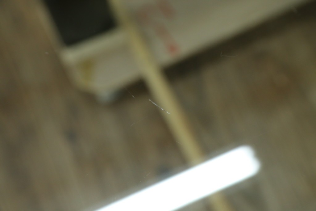 中古　美品　Cassina(カッシーナ)　LC6　スタイリッシュなガラストップのダイニングテーブル　定価約110万円　(R-086414)