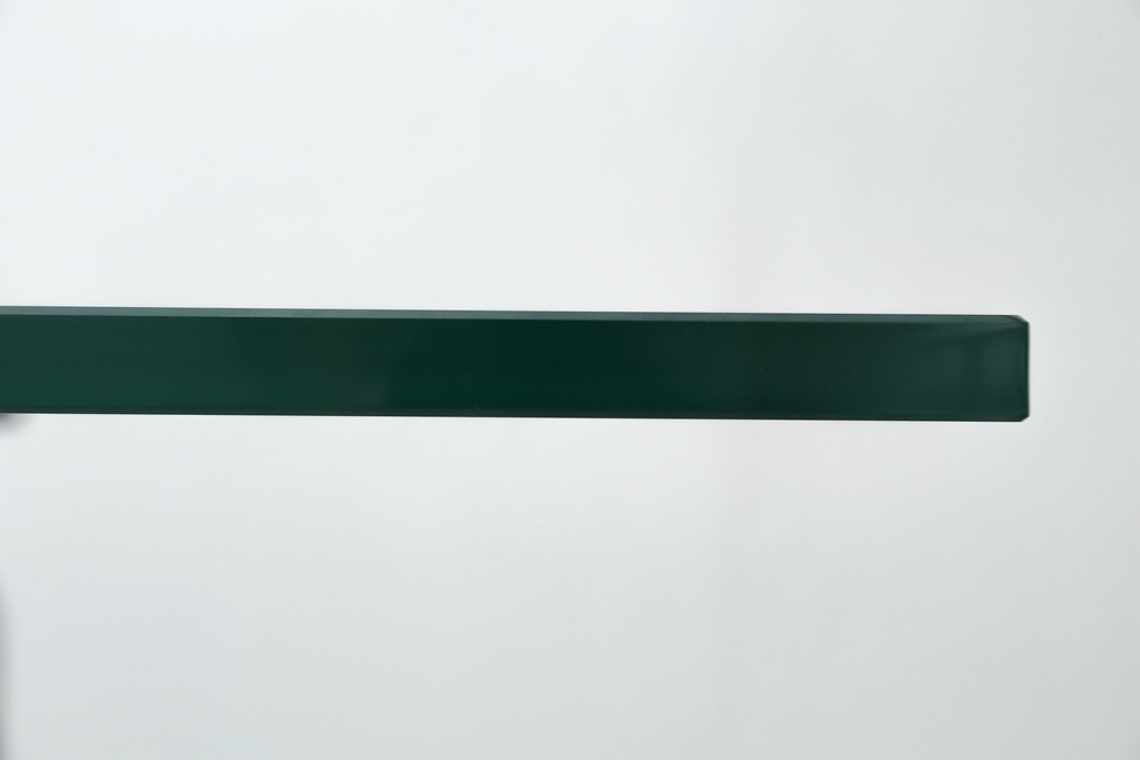 中古　美品　Cassina(カッシーナ)　LC6　スタイリッシュなガラストップのダイニングテーブル　定価約110万円　(R-086414)