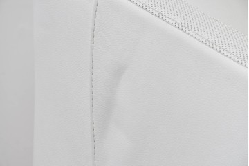 中古　KELVIN GIORMANI(ケルビン・ジョルマーニ)　本革　流れるような曲線が美しいカーブソファ　定価約38万円　(R-086415)