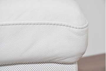 中古　KELVIN GIORMANI(ケルビン・ジョルマーニ)　本革　流れるような曲線が美しいカーブソファ　定価約38万円　(R-086415)