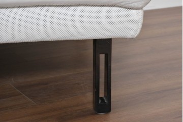 中古　KELVIN GIORMANI(ケルビン・ジョルマーニ)　本革　流れるような曲線が美しいカーブソファ　定価約38万円　(R-086415)