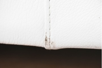 中古　KELVIN GIORMANI(ケルビン・ジョルマーニ)　本革　流れるような曲線が美しいカーブソファ　定価約38万円　(R-086415)