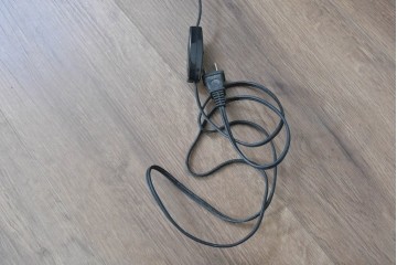 中古　葡萄モチーフのステンドグラスが美しいハンギングフロアスタンド　定価約18万円　(R-086420)