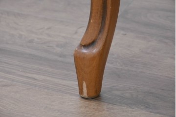 中古　ヨーロッパ高級輸入品　希少デザインの生地を使用したセティ　定価約32万円　(R-086423)