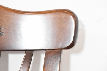 中古　美品　カリモク家具(karimoku)　コロニアルシリーズ　CC1834NK　回転式アームチェア4脚セット　定価(4脚合計)約26万円　(R-086426)