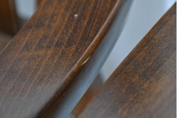 中古　美品　カリモク家具(karimoku)　コロニアルシリーズ　CC1834NK　回転式アームチェア4脚セット　定価(4脚合計)約26万円　(R-086426)