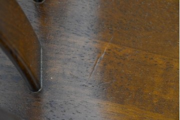 中古　美品　カリモク家具(karimoku)　コロニアルシリーズ　CC1834NK　回転式アームチェア4脚セット　定価(4脚合計)約26万円　(R-086426)