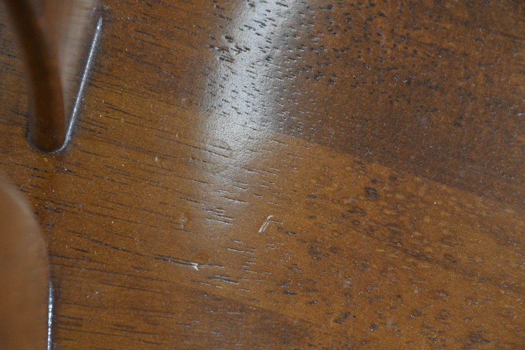 中古　美品　カリモク家具(karimoku)　コロニアルシリーズ　CC1834NK　回転式アームチェア4脚セット　定価(4脚合計)約26万円　(R-086426)