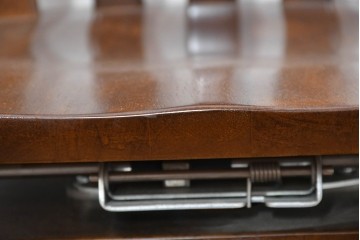 中古　美品　カリモク家具(karimoku)　コロニアルシリーズ　CC1834NK　回転式アームチェア4脚セット　定価(4脚合計)約26万円　(R-086426)