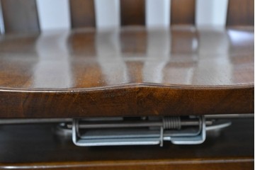 中古　美品　カリモク家具(karimoku)　コロニアルシリーズ　CC1834NK　回転式アームチェア4脚セット　定価(4脚合計)約26万円　(R-086426)