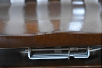 中古　美品　カリモク家具(karimoku)　コロニアルシリーズ　CC1834NK　回転式アームチェア4脚セット　定価(4脚合計)約26万円　(R-086426)