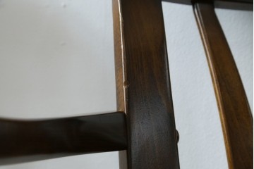 中古　美品　カリモク家具(karimoku)　コロニアルシリーズ　CC1834NK　回転式アームチェア2脚セット　定価(2脚合計)約13万円　(R-086426)