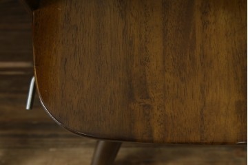 中古　美品　カリモク家具(karimoku)　コロニアルシリーズ　CC1834NK　回転式アームチェア2脚セット　定価(2脚合計)約13万円　(R-086426)