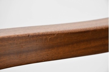 イギリスアンティーク　ゆったりと座れるキャスター付きの回転チェア　(R-086427)