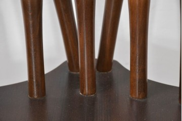 和製ヴィンテージ　希少な廃番品　柏木工(KASHIWA)　美しい曲線が魅力のロッキングチェア　(R-086428)