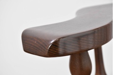 和製ヴィンテージ　希少な廃番品　柏木工(KASHIWA)　美しい曲線が魅力のロッキングチェア　(R-086428)