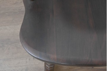 和製ヴィンテージ　希少な廃番品　柏木工(KASHIWA)　美しい曲線が魅力のロッキングチェア　(R-086428)