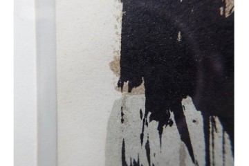 真作　1967年　ベルナール・ビュッフェ(Bernard Buffet)　「ニューヨーク」　都市景観を描いたリトグラフポスター　(R-086436)