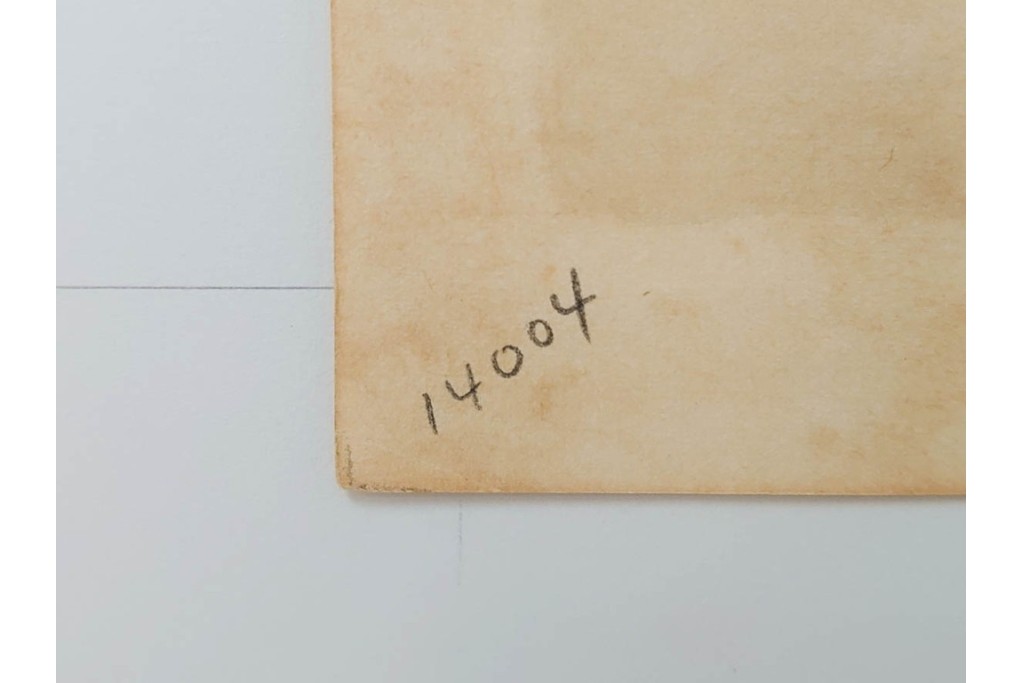 真作　1967年　ベルナール・ビュッフェ(Bernard Buffet)　「ニューヨーク」　都市景観を描いたリトグラフポスター　(R-086436)