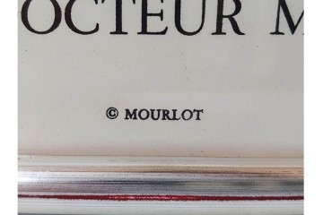 真作　1975年　マルク・シャガール　「ソロモンの雅歌」　人物表現が印象的なリトグラフポスター　外箱付き　(R-086437)