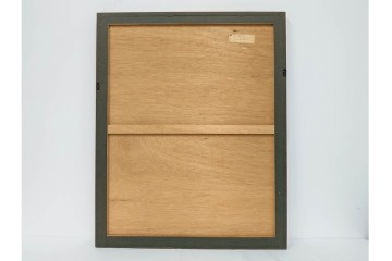 真作　サイン入り　荻須高徳　「クーバン(クーヴァン)」　153/185　修道院を描いたリトグラフ　外箱付き　(R-086442)