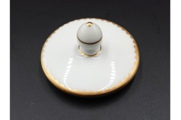 イタリア　Richard Ginori(リチャードジノリ)　イタリアンフルーツ　サックスフラワー　インペロカメリア　カップ&ソーサー・クリーマー・シュガーポット・スプーンレストの洋食器6点セット　(R-086448)