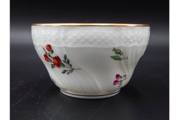 イタリア　Richard Ginori(リチャードジノリ)　ペルージャ(ベッキオフルーツ)　果物模様が愛らしいトリオ4客セット　(R-086452)