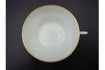 イタリア　Richard Ginori(リチャードジノリ)　ペルージャ(ベッキオフルーツ)　果物模様が愛らしいトリオ4客セット　(R-086453)