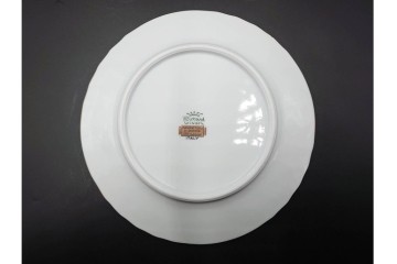 イタリア　Richard Ginori(リチャードジノリ)　ペルージャ(ベッキオフルーツ)　果物模様が愛らしいトリオ4客セット　(R-086453)