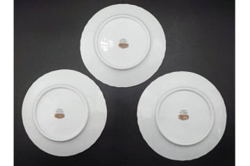 イタリア　Richard Ginori(リチャードジノリ)　ペルージャ(ベッキオフルーツ)　果物模様が愛らしいトリオ4客セット　(R-086453)