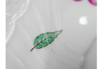 イタリア　Richard Ginori(リチャードジノリ)　ペルージャ(ベッキオフルーツ)　果物模様が愛らしいトリオ4客セット　(R-086453)