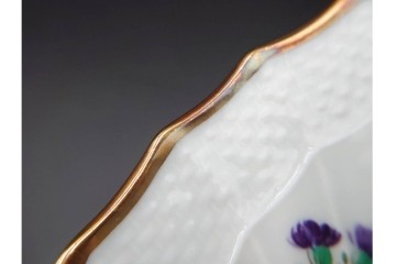 イタリア　Richard Ginori(リチャードジノリ)　ペルージャ(ベッキオフルーツ)　果物模様が愛らしいトリオ4客セット　(R-086453)