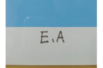 真作　東山魁夷　EA版　「緑映」　透明感ある色彩が魅力のセリグラフ(シルクスクリーン)　外箱付き　(R-086457)