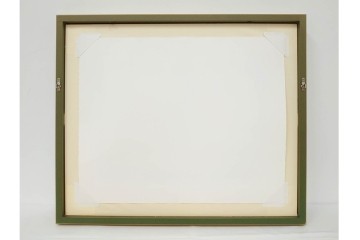 真作　東山魁夷　EA版　「緑映」　透明感ある色彩が魅力のセリグラフ(シルクスクリーン)　外箱付き　(R-086457)