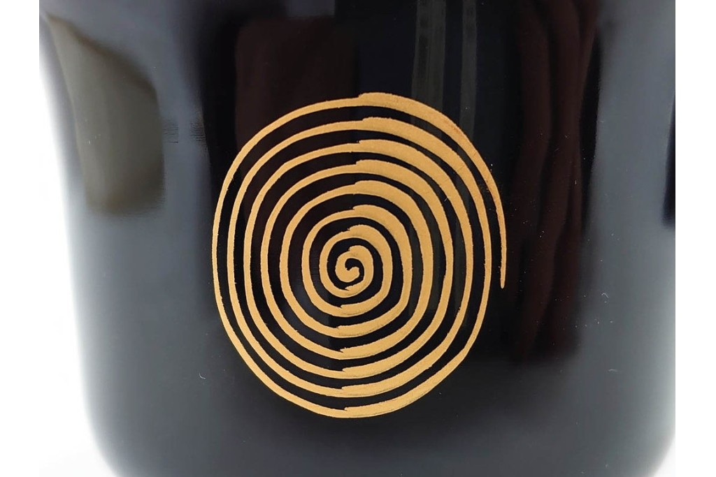 越前塗　祖雅堂　蒔絵が施された小吸椀5点セット　共箱付き　(R-086461)