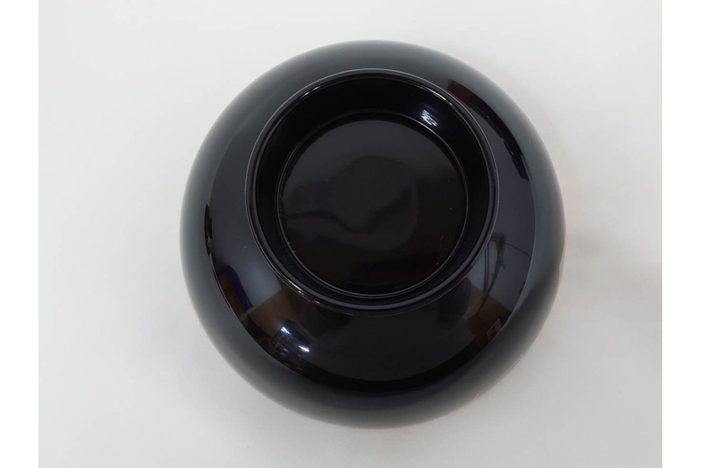 越前塗　蒔絵　本漆に熨斗模様が映える吸物椀5点セット　共箱付き　(R-086463)