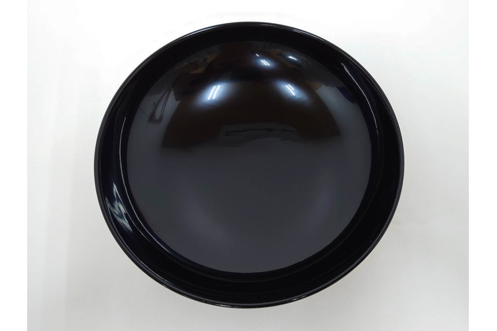 越前塗　蒔絵　本漆に熨斗模様が映える吸物椀5点セット　共箱付き　(R-086463)